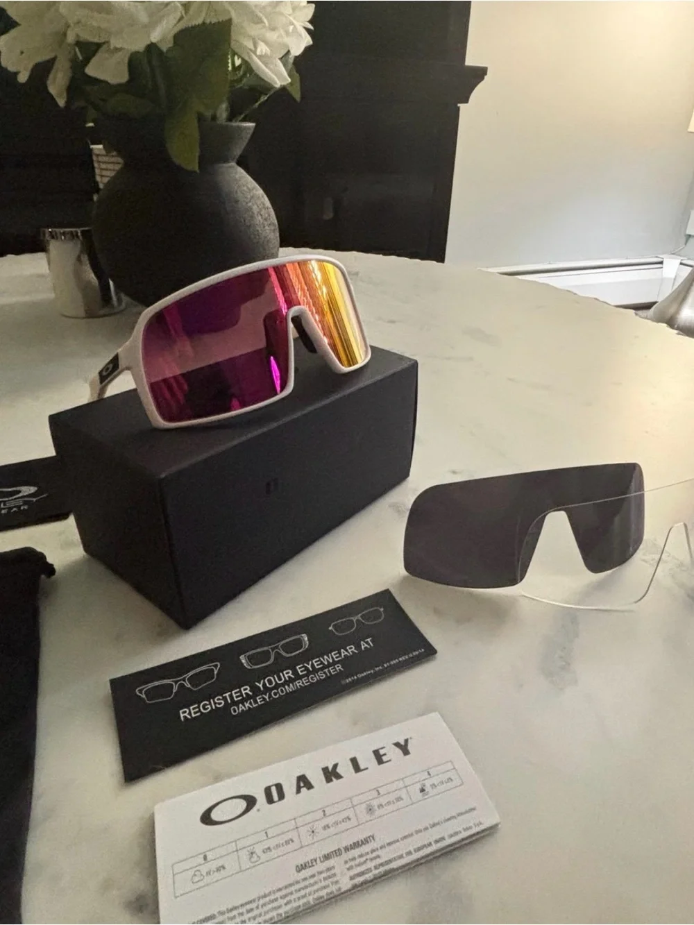 Oakley Sutro Lite Matte White/ Prizm Sunglasses